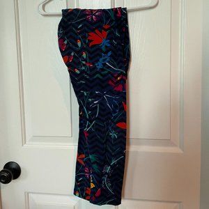 LuLaRoe Floral Print Leggings